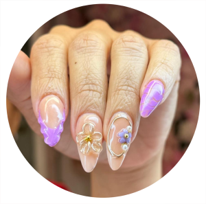 Acrylic Nails & 3D Nail Art